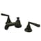 Kingston Brass KS4465HL 8" Widespread Bathroom Faucet, Oil Rubbed Bronze KS4465HL - alternate 1